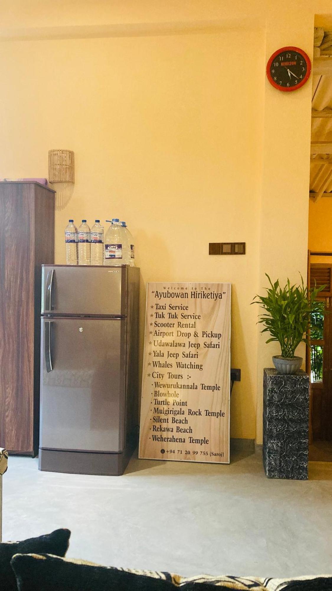 Appartement Ayubowan Hiriketiya à Dikwella Extérieur photo